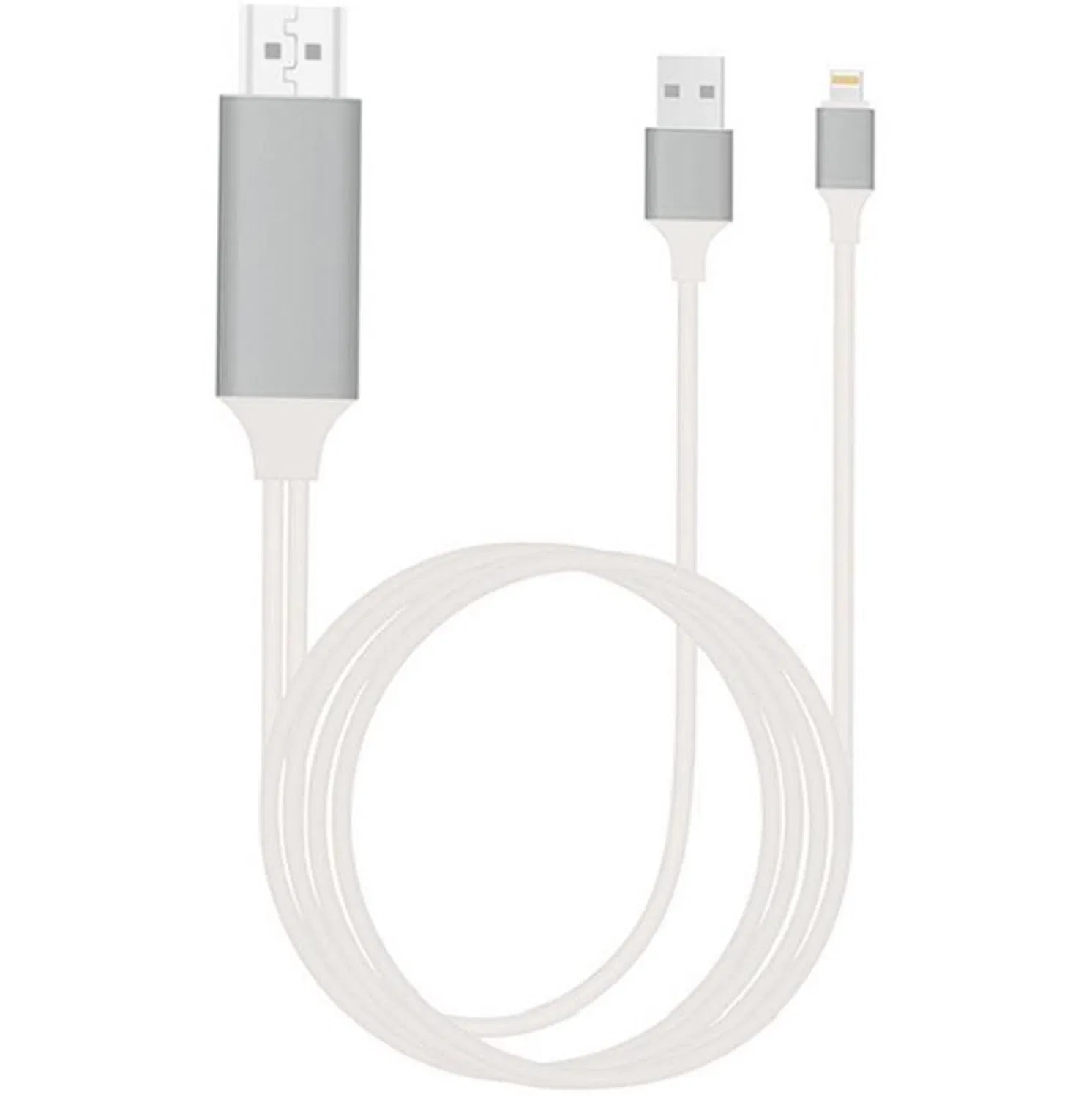 HDMI - USB オスおよび iPhone、Mhl ケーブル