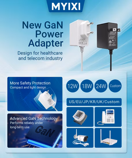 無料サンプル AC アダプタ 12V 15V 36V 1A 2A 3A 4A 24W 36W 46W AC DC 電源アダプタ CE GS Ukca UL FCC PSE SAA C