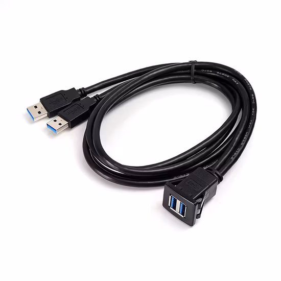 耐久性のある USB 3.1 コンピュータケースフロントパネルデュアル USB 3.0 ポートオーディオマイク Spk ポートマザーボード接続ケーブル電源スイッチ付き